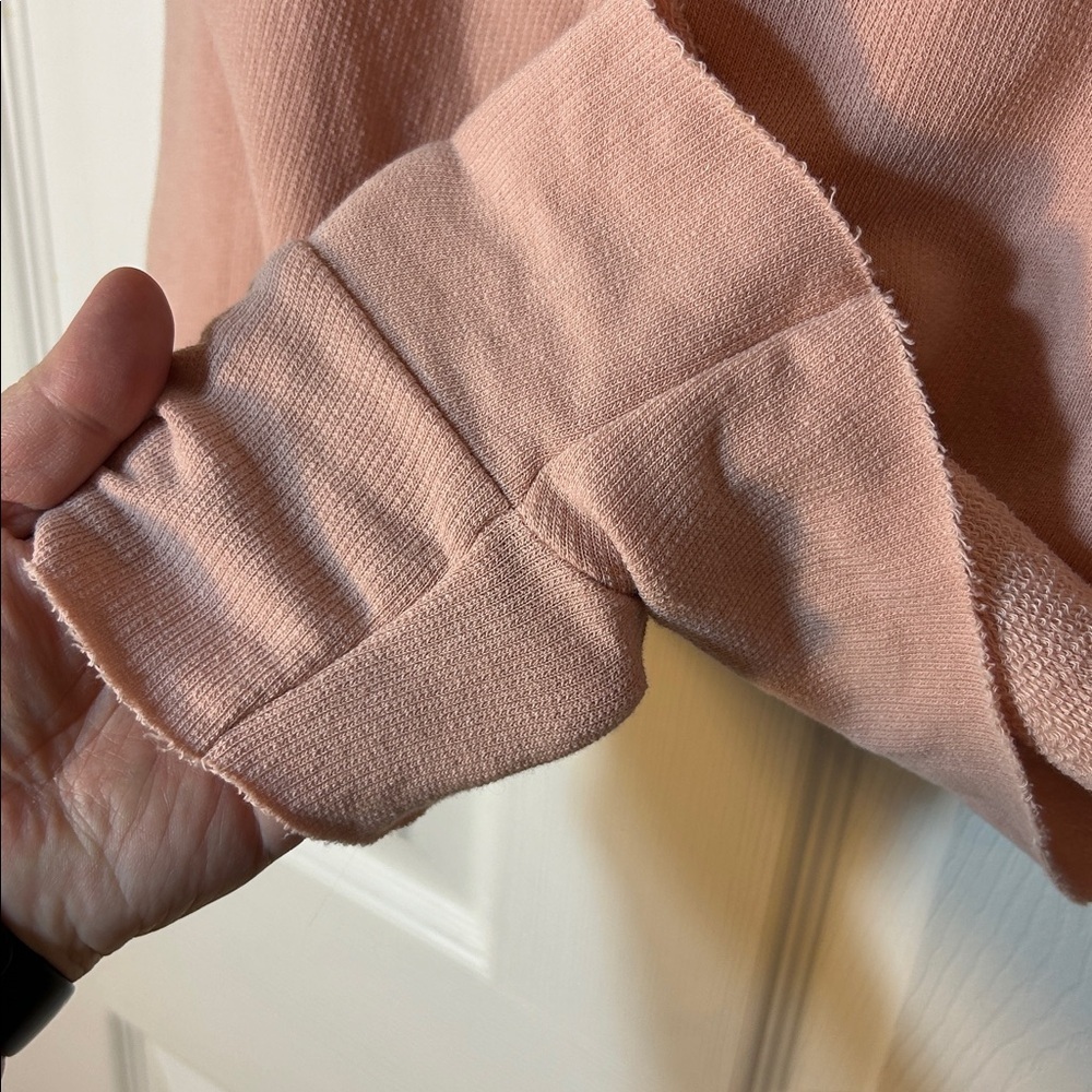 Lulus Leisurely Lifestyle Blush Pink Drawstring Lounge Shorts size Small - Picture 5 of 7